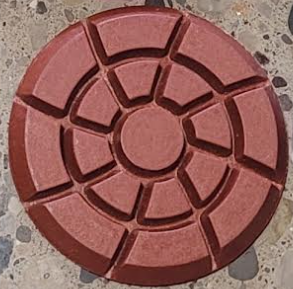 3" HIGH LUSTER FLOOR PAD FOR WET