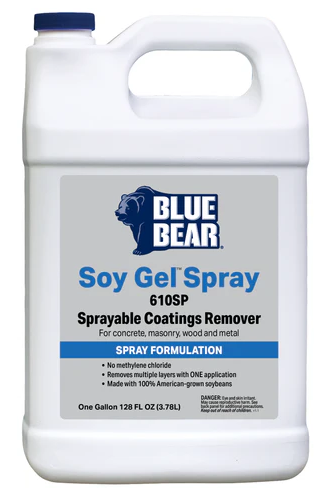 SOY GEL SPRAYABLE COATINGS REMOVER 610SP